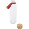 Botella de cristal de 500 ml con asa de silicona y tapa de bambú Personalizada 6100853 - Imagen 14