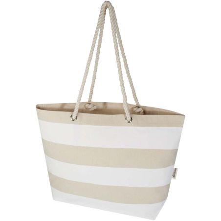 Bolsa Tote de playa de material reciclado GRS de 270 g/m² Personalizada 6120744