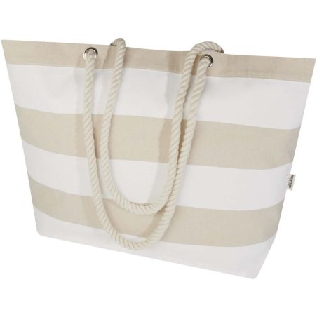 Bolsa Tote de playa de material reciclado GRS de 270 g/m² Personalizada 6120744