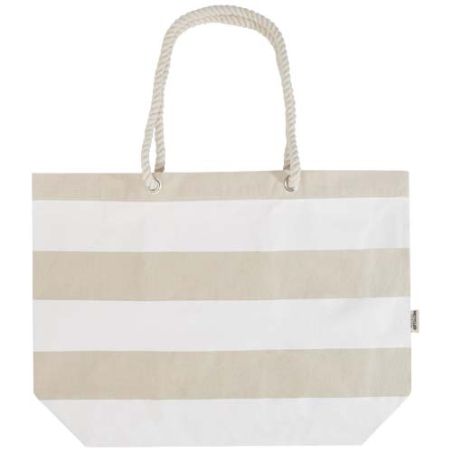 Bolsa Tote de playa de material reciclado GRS de 270 g/m² Personalizada 6120744