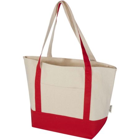 Bolsa Tote de algodón reciclado GRS de 320 g/m² Personalizada 6120749