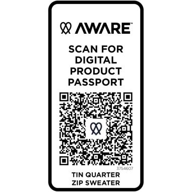 Sudadera unisex de material reciclado con...