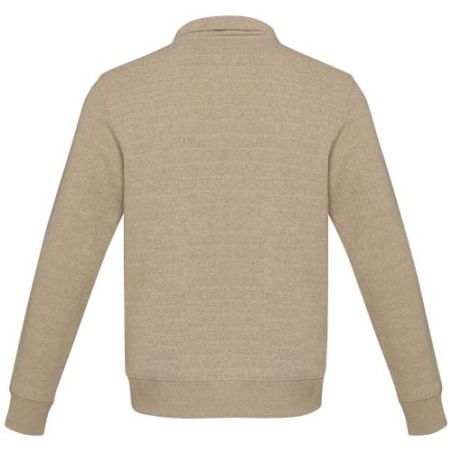 Sudadera unisex de material reciclado con cremallera 1/4 Aware™ Personalizada 637546