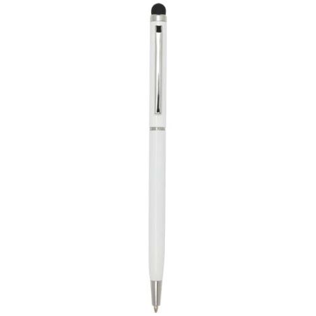 Boligrafo de aluminio con stylus Ore (tinta azul) Personalizado 6106256