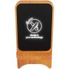 Cargador inalámbrico de madera de 15 W luminoso Personalizado 62PX062 - Imagen 2