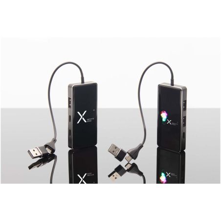 Hub USB 8 en 1 con doble entrada y 6 puertos Personalizado 62PX165