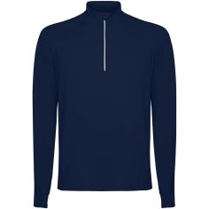 Sudadera de manga larga con media cremallera para hombre...