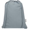 Bolsa de 5 L con cordón de algodón reciclado de 140 g/m² con certificado GRS Personalizada 6120761 - Imagen 29