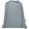Bolsa de 5 L con cordón de algodón reciclado de 140 g/m² con certificado GRS Personalizada 6120761 - Imagen 30