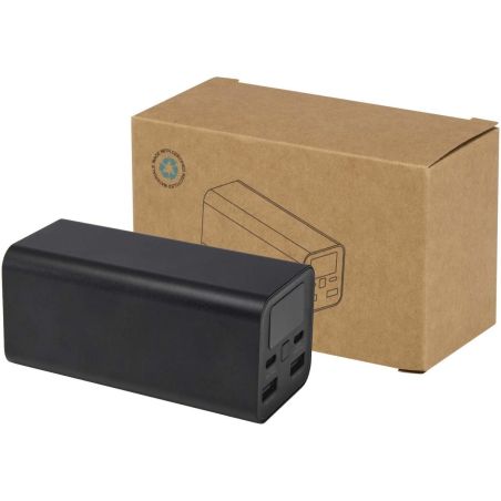 Batería externa para portátil de aluminio reciclado de 20 000 mAh y 70 W Personalizada 6124440
