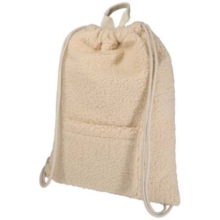 Mochila de cuerdas de 9 L de sherpa reciclado con certificado GRS Personalizada 6120773