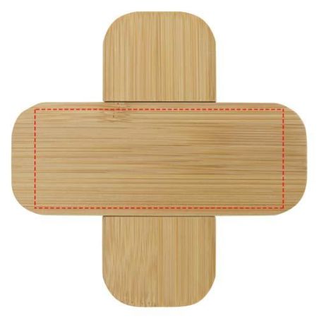 Salvamanteles de bambú pequeño Personalizado 6126362