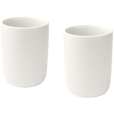 Juego de 2 tazas de cerámica acabado mate de...