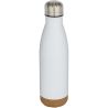 Botella de 500 ml de acero inoxidable con aislamiento y doble pared con detalles de corcho Personalizada 6100892 - Imagen 1