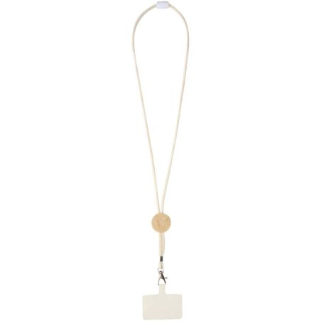 Lanyard para smartphone con detalles de bambú Personalizado 6124456