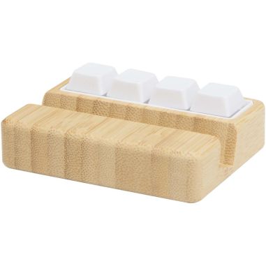 Soporte para teléfono de plástico reciclado con...