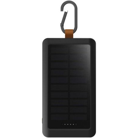 Batería externa solar de 10 000 mAh y 15 W con luz Personalizada 6124479