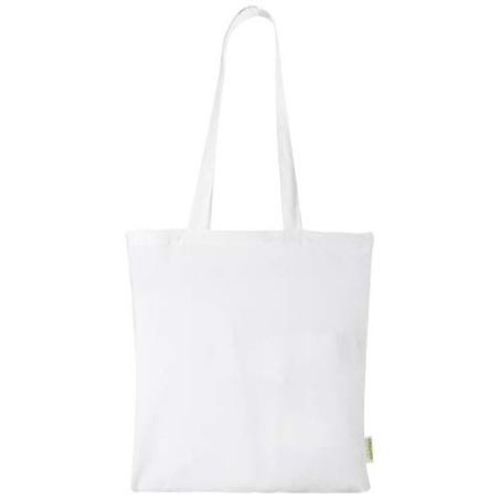 Bolsa Tote de 7 l algodón orgánico OCS de 140 g/m² Personalizada 6120780