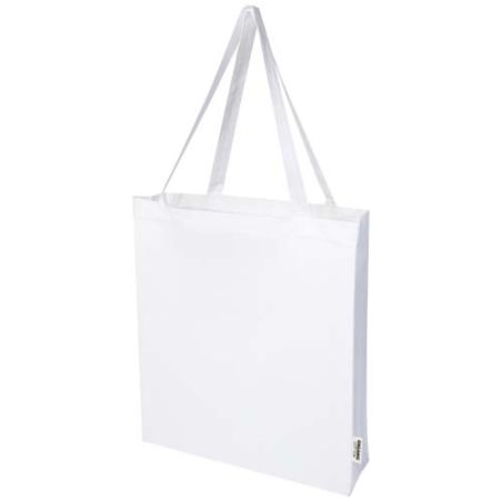 Bolsa Tote con refuerzos de 14 l algodón orgánico OCS de 180 g/m² Personalizada 6120783