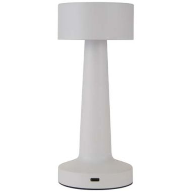 Lámpara de mesa recargable regulable con 3...