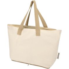 Bolsa Tote de 7 l de algodón reciclado GRS de 140 g/m²...