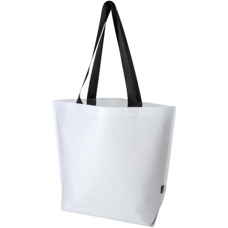 Bolsa Tote gran tamaño de 30l de material reciclado GRS con doble laminado Personalizada 6130113