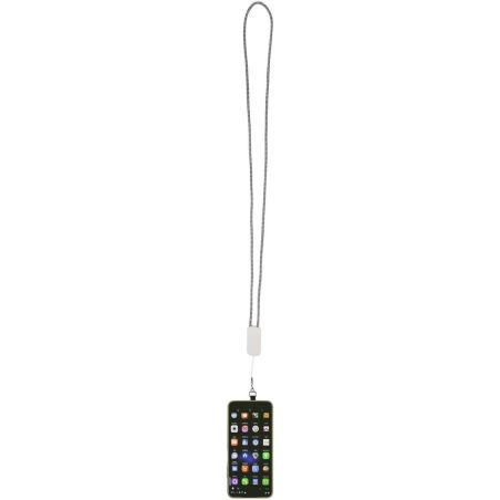 Lanyard de plástico reciclado para smartphone con cable integrado 5 en 1 de 27 W Personalizado 6124494