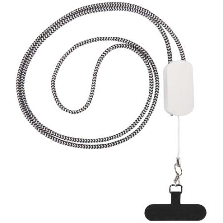 Lanyard de plástico reciclado para smartphone con cable integrado 5 en 1 de 27 W Personalizado 6124494