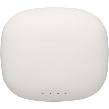 Auriculares True Wireless Bluetooth® de plástico reciclado con almohadillas de silicona Personalizada 6124482