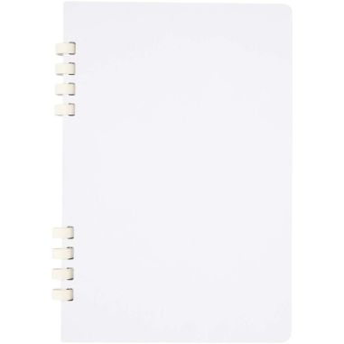 Cuaderno A5 tapa dura con espiral de material...