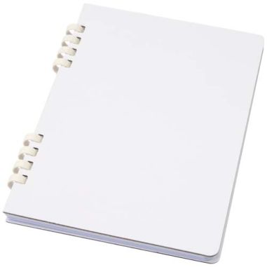 Cuaderno A5 tapa dura con espiral de material...