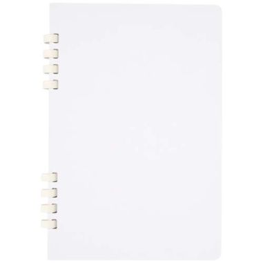 Cuaderno A5 tapa dura con espiral de material...