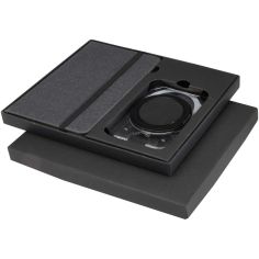 Set de regalo con libreta de tapa dura A6 y cartera...