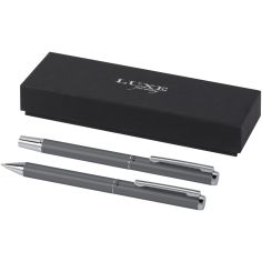 Set de regalo de bolígrafo y rollerball de aluminio...