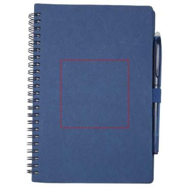 Set de libreta A5 de tapa dura y bolígrafo reutilizables (tinta negra) Personalizada 6107986