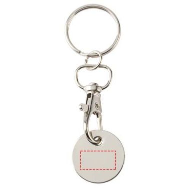 Llavero con moneda para carrito Personalizado 6104592