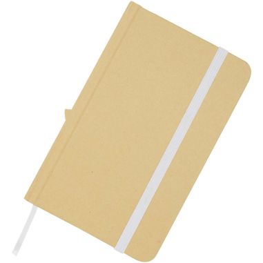 Libreta de tapa dura A6 de material reciclado con páginas lisas Personalizada 6106022