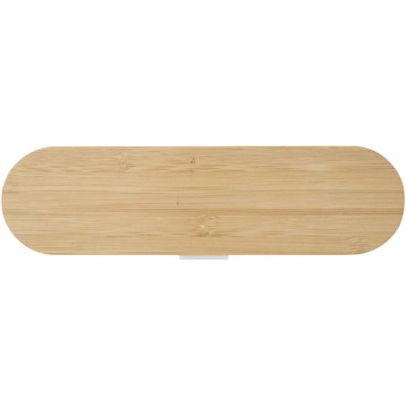 Set de cubiertos con tapa de bambú Personalizado 6126365