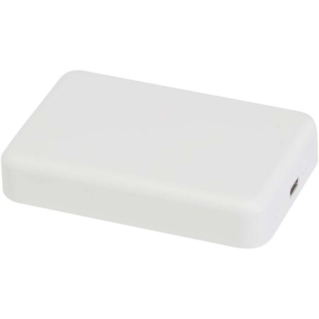 Batería externa inalámbrica magnética de 10 000 mAh y 15 W con PD de 20 W fabricada con plástico reciclado Personalizada 6124442