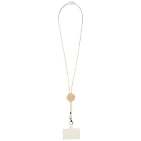 Lanyard para smartphone con detalles de bambú Personalizado 6124456