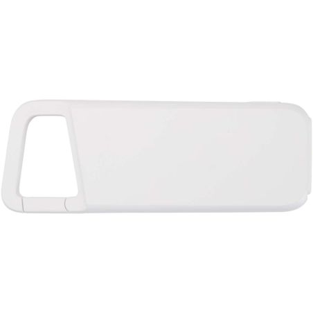 Batería externa de 5000 mAh y 12 W de plástico reciclado resistente al agua con mosquetón Personalizada 6124470