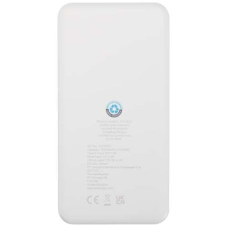 Batería externa de plástico reciclado de 10 000 mAh y 10 W Personalizada 6124458