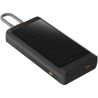 Batería externa solar de 10 000 mAh y 15 W con luz Personalizada 6124479 - Imagen 1