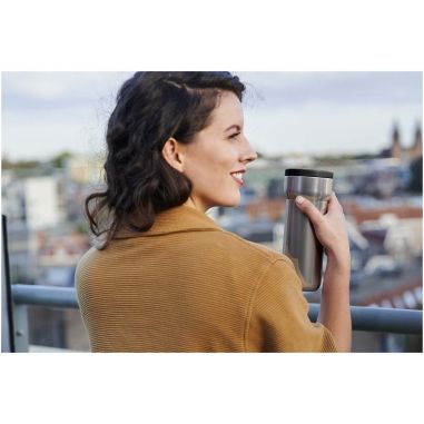 Taza con aislamiento de acero inoxidable de 375 ml Personalizada 6100908