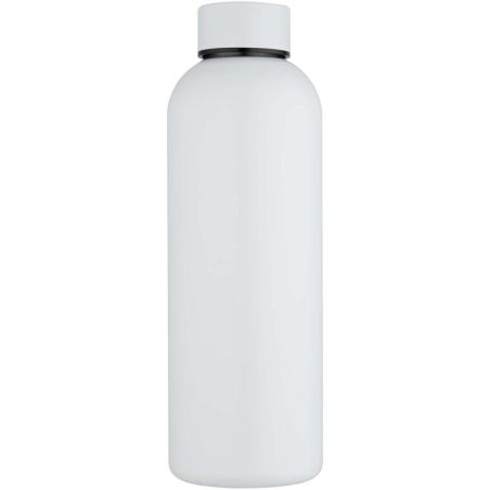 Botella de agua de 750 ml de acero inoxidable reciclado con pared simple y certificado RCS Personalizada 6100920