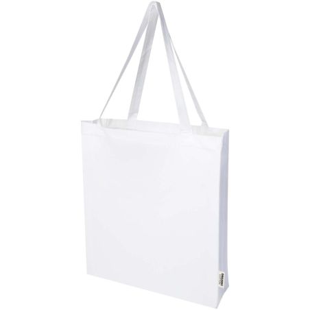 Bolsa Tote con refuerzos de 14 l algodón orgánico OCS de 180 g/m² Personalizada 6120783