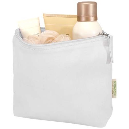 Bolsa de aseo pequeña de 1 l algodón orgánico OCS de 180 g/m² Personalizada 6120784