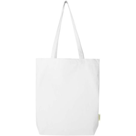 Bolsa Tote de 10 l algodón orgánico OCS de 270 g/m² Personalizada 6120786