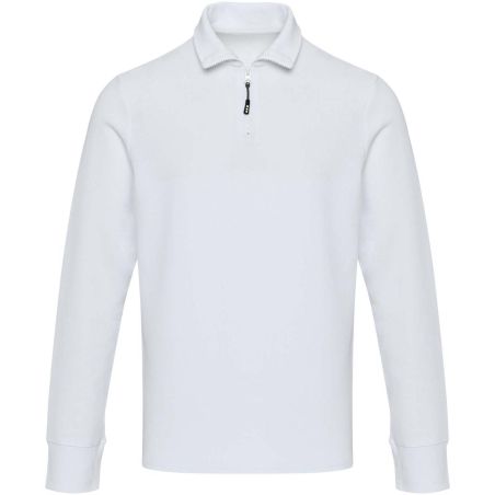 Polo unisex de manga larga y media cremallera Personalizado 639551