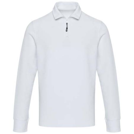 Polo unisex de manga larga y media cremallera Personalizado 639551